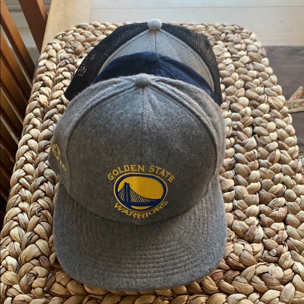 3 Hats - Golden State Warriors and MLB